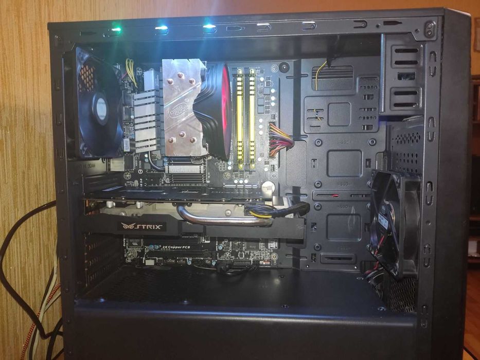 ИГРОВОЙ КОМП AMD FX-8350(8x4.0 GHz),AMD R9 380(4Gb),ОЗУ 16Gb,SSD 128Gb