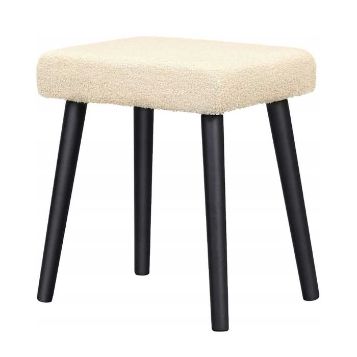 Nowy taboret pluszowy  / krzesło / pufa / stołek / garderoba !K213!