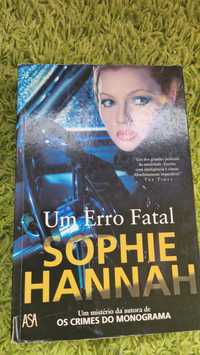 Livro policial " Um erro fatal"