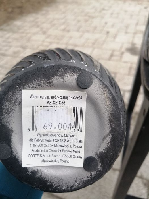 Wazon świecznik swieczniki