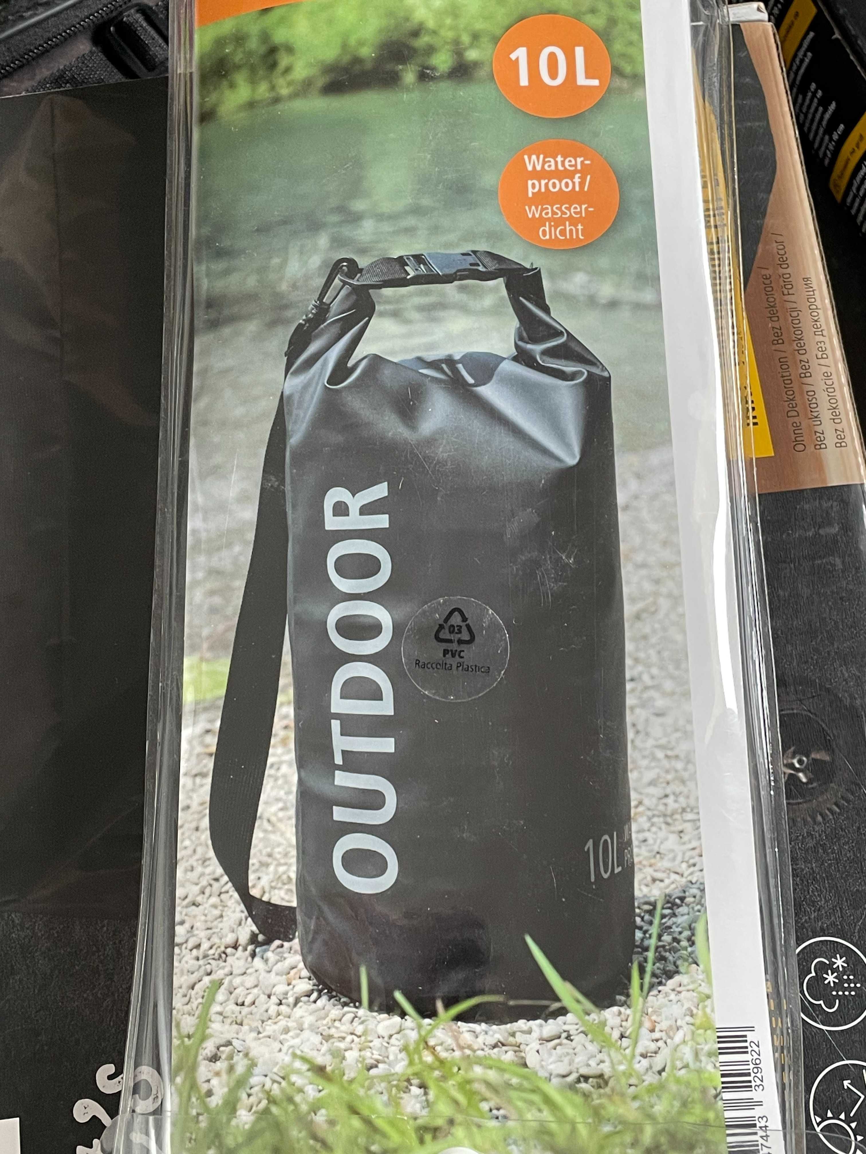 Torba wodoszczelna worek sportowy Hama Outdoor 10L czarny