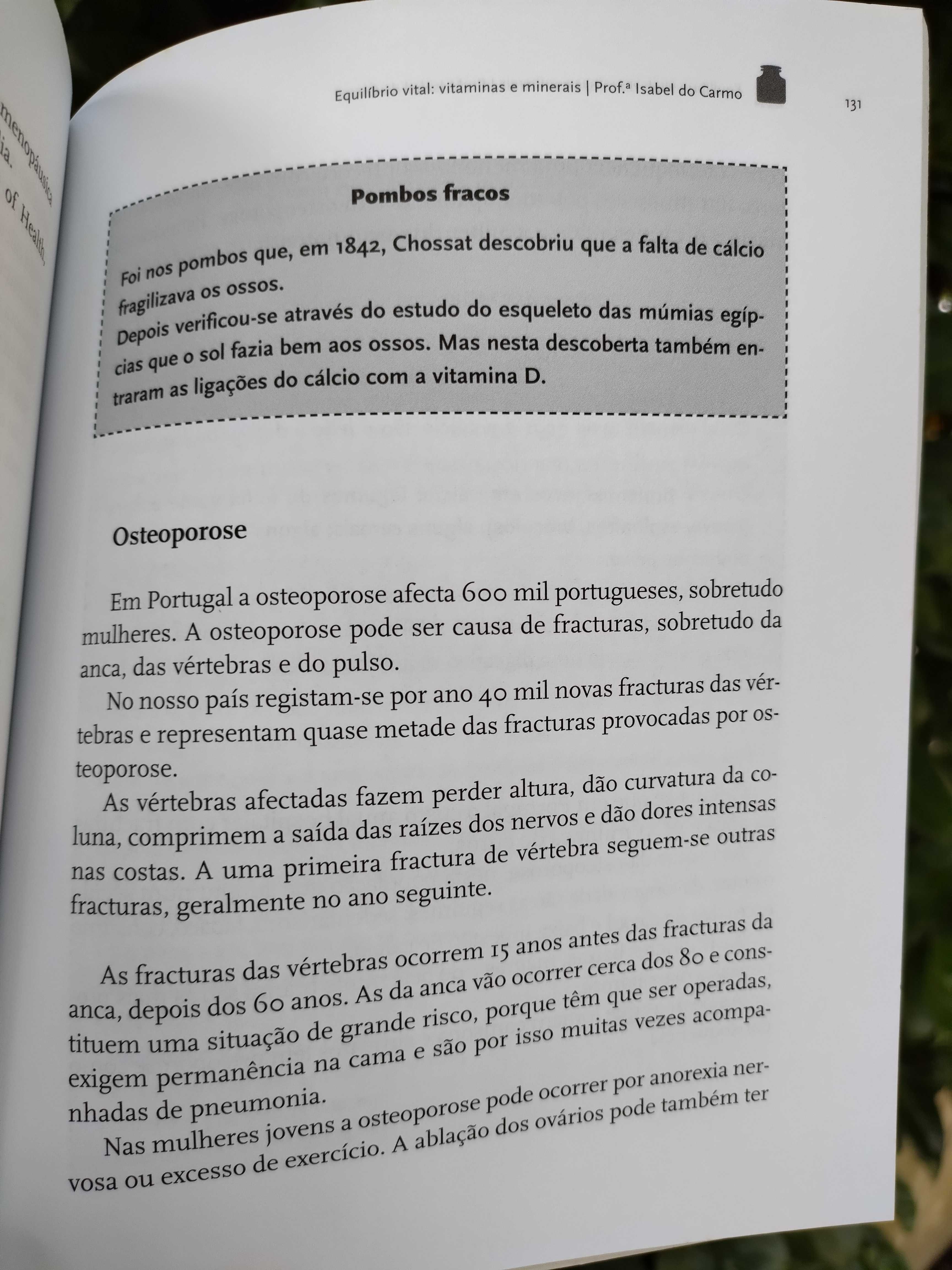 Equilíbrio vital: vitaminas e minerais (Prof. Isabel do Carmo)