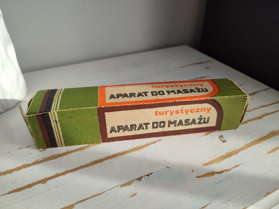 Turystyczny aparat do masażu. TELSIN spółdzielnia inwalidów 1978r prl