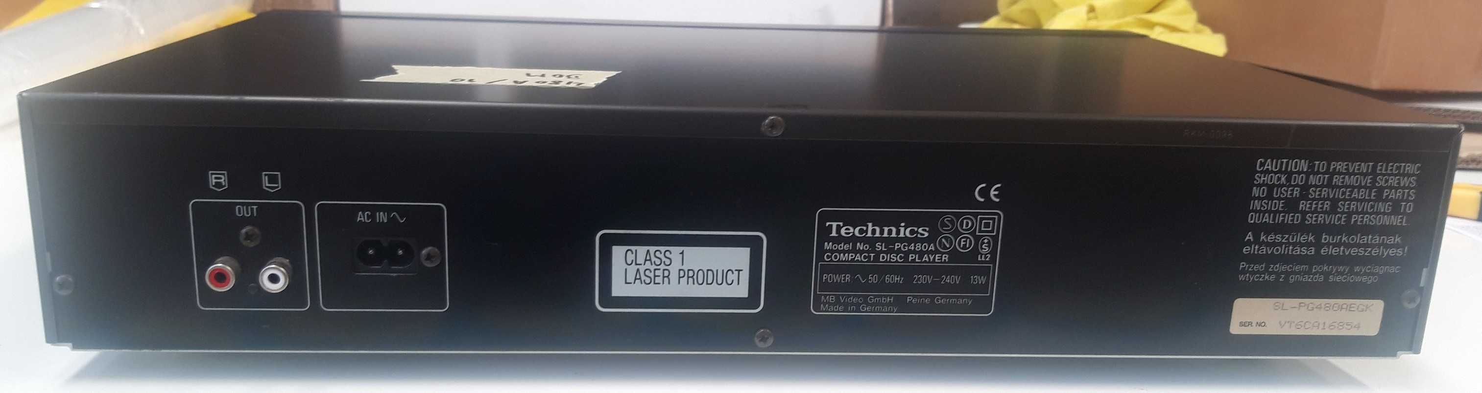 Technics SL-PG 480A