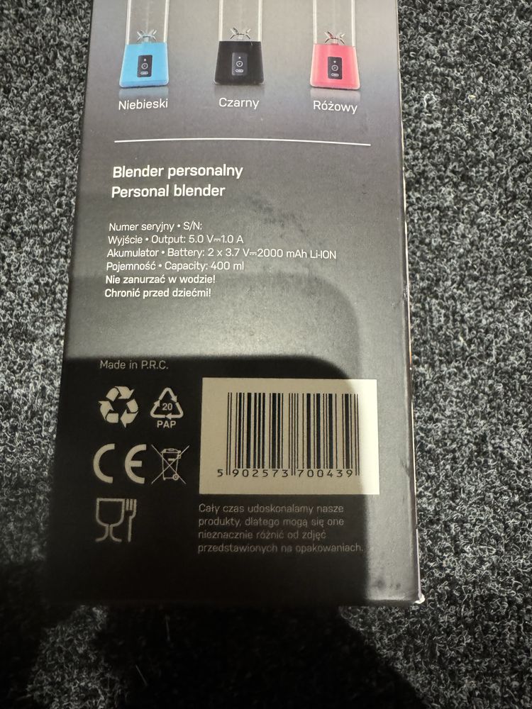 Blender personalny 400ml