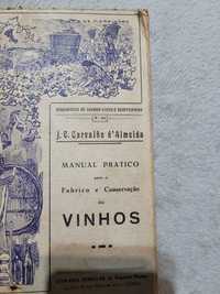 Manual prático para o fabrico e conservação de vinhos