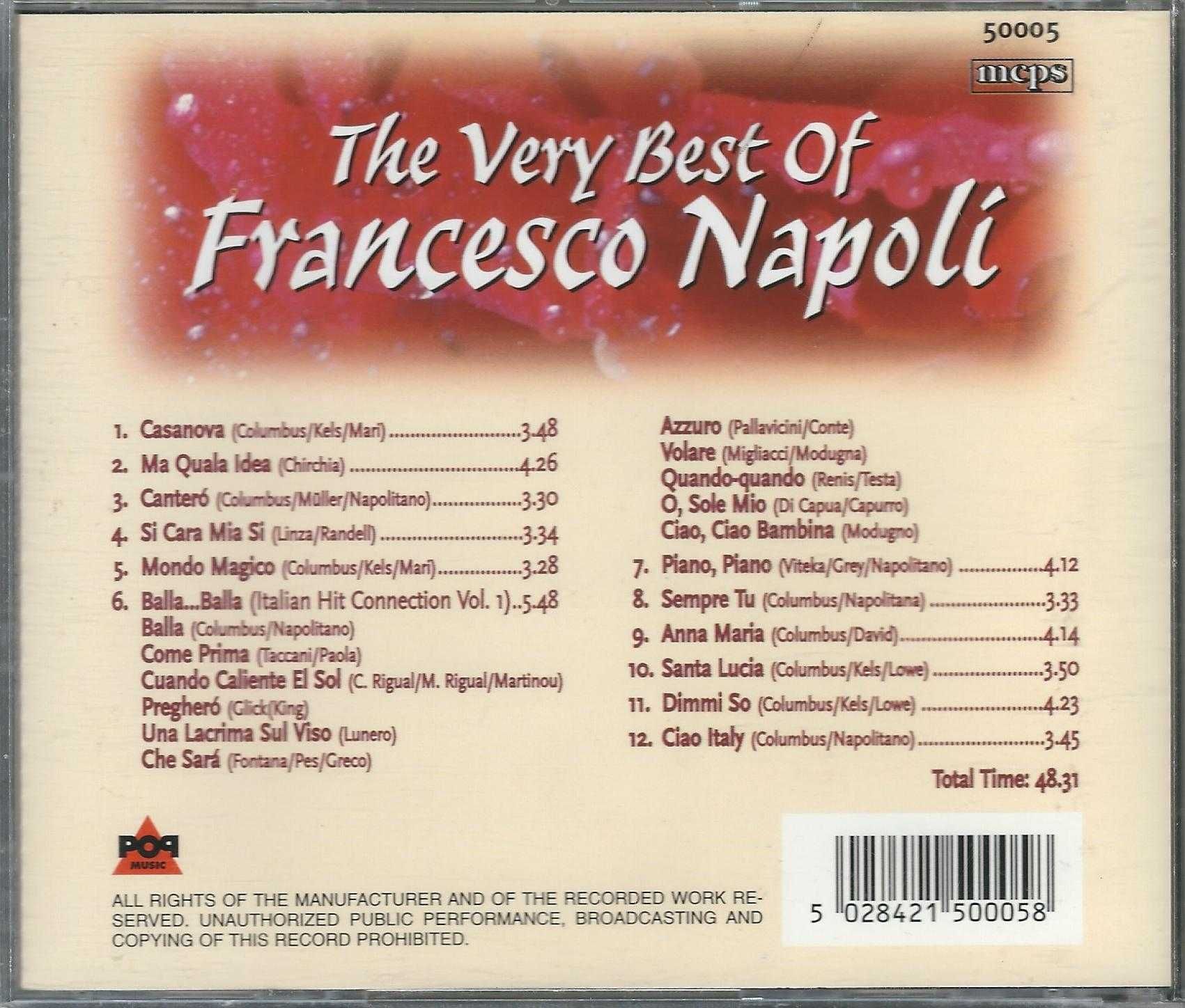 CD Francesco Napoli - The Very Best Of (1997) (Pop Music)