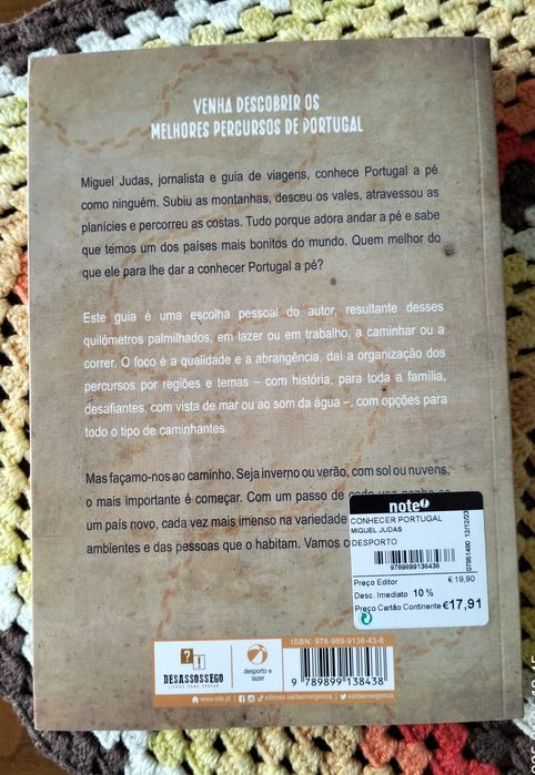 Miguel Judas (Autor)
Conhecer Portugal A Pé