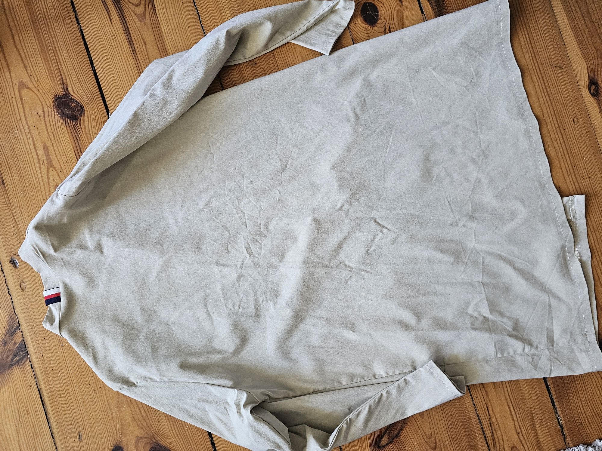 Narzutka w kolorze beżowym plus size