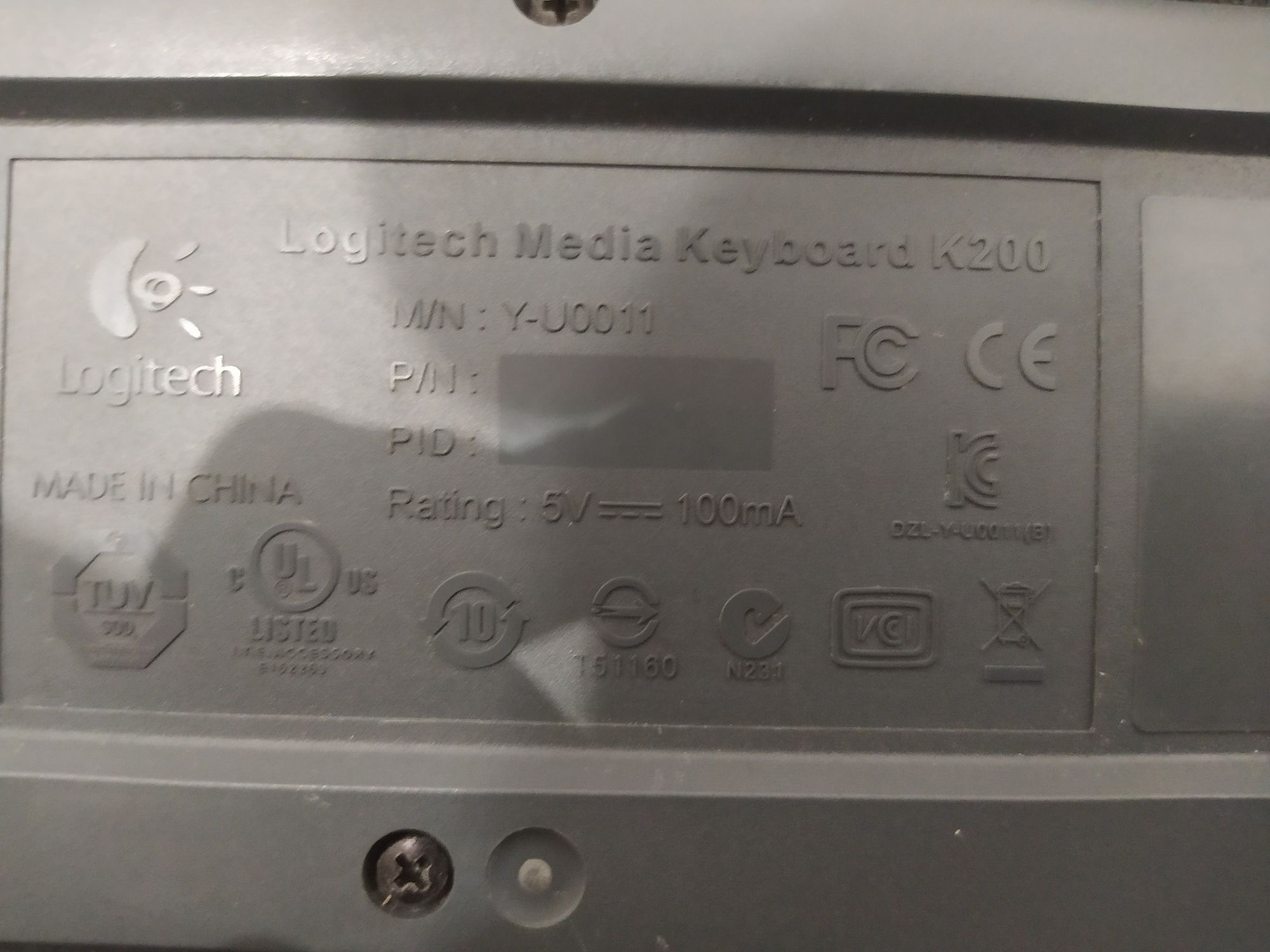 Klawiatura Logitech K200