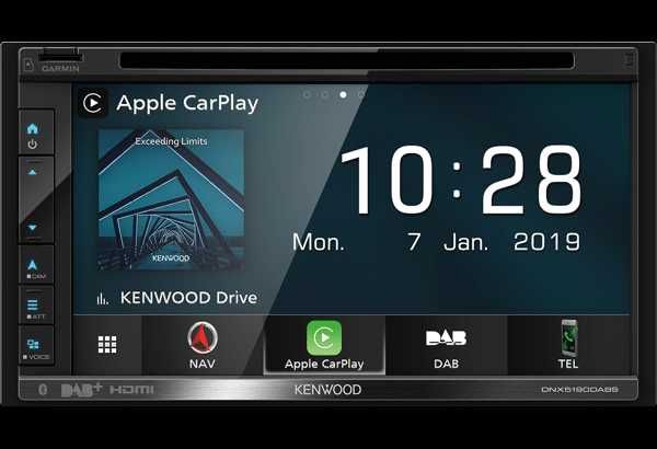 Rádio kenwood dnx5190DABS