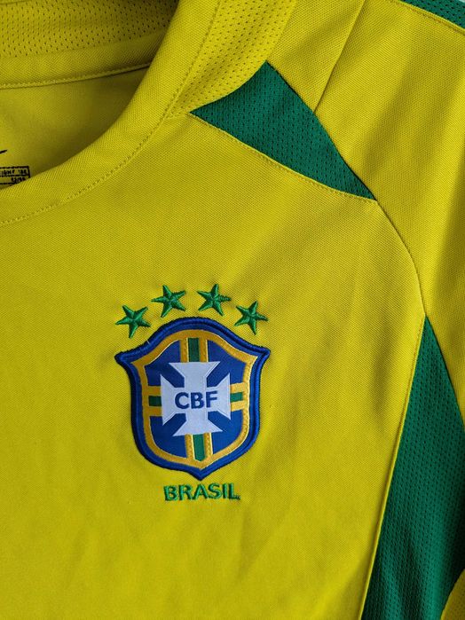 Футбольна футболка Бразилія 2002 Brazil вінтажна vintage