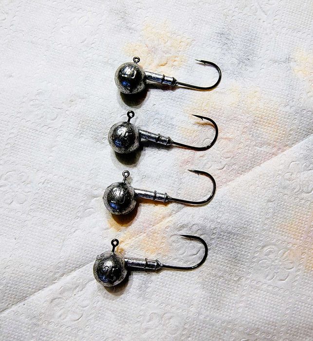 Główki jigowe Kamatsu Extra Sharp 4/0 - 25g / 4 szt