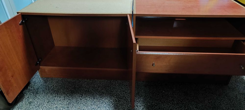 Móvel de sala/escritório com 5 módulos