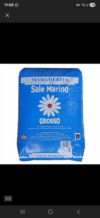 Naturalna sól morska 25 kg