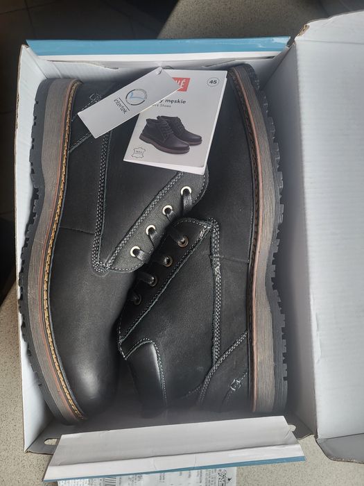 Sprzedam nowe buty męskie skóra naturalna 45 pudełko