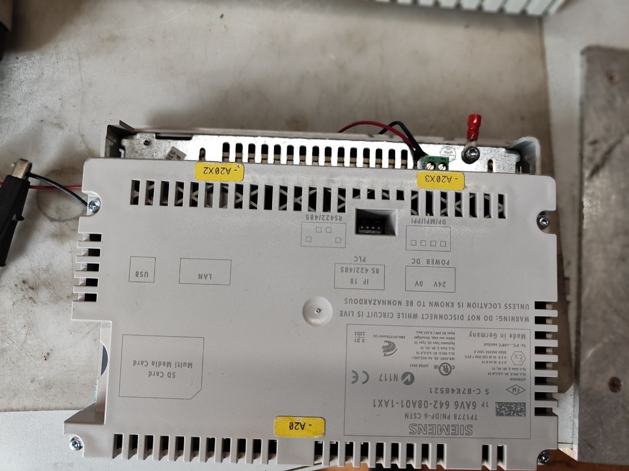 SIEMENS TP177B Simatik