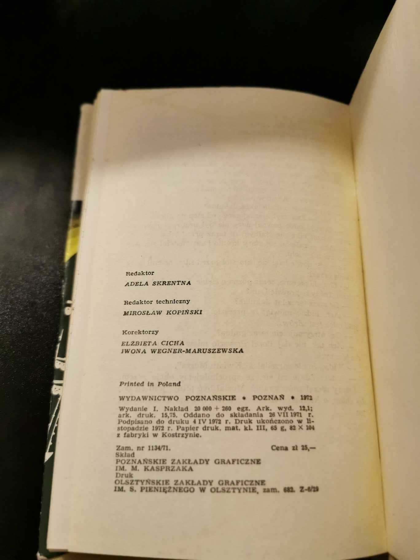 Ostatni wiking - Johan Bojer Wydanie pierwsze z 1972 roku