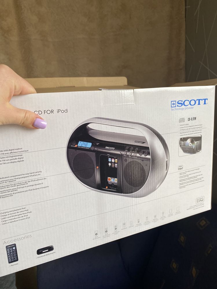 Radio SCOTT nowe cd ipod usb