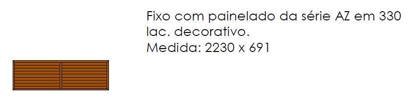 Porta e Fixo em Alumínio com Painelado – NOVOS