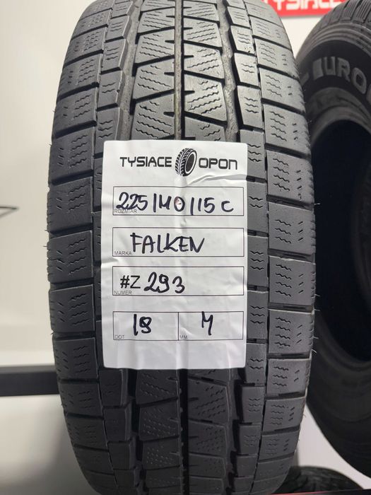 Opony Zimowe 225/70/15C Falken EuroWinter Komplet #Z293