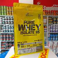 Olimp Pure Whey Isolate 600g Izolat białka, Białko WPI Różne smaki