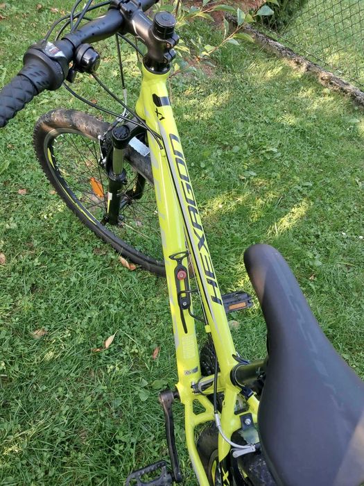 Kross hexagon X1 żółty-limonkowy