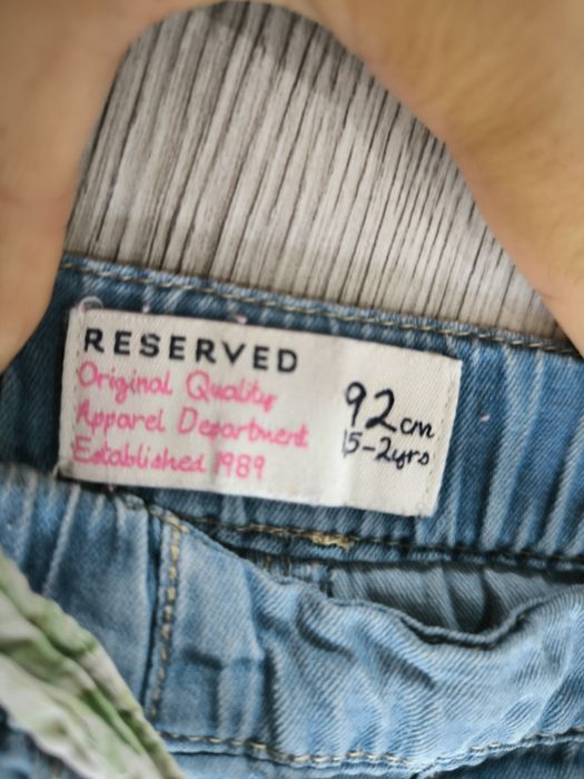Spodnie Newbie i Reserved 92