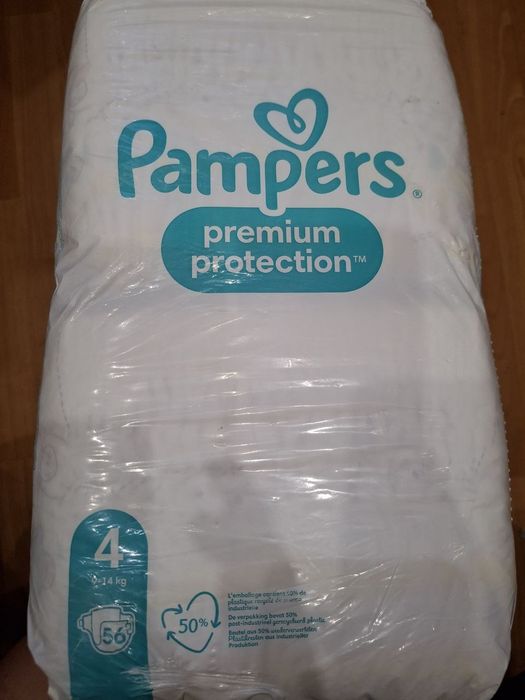 Продам підгузки Pampers premium protection розмір 4.