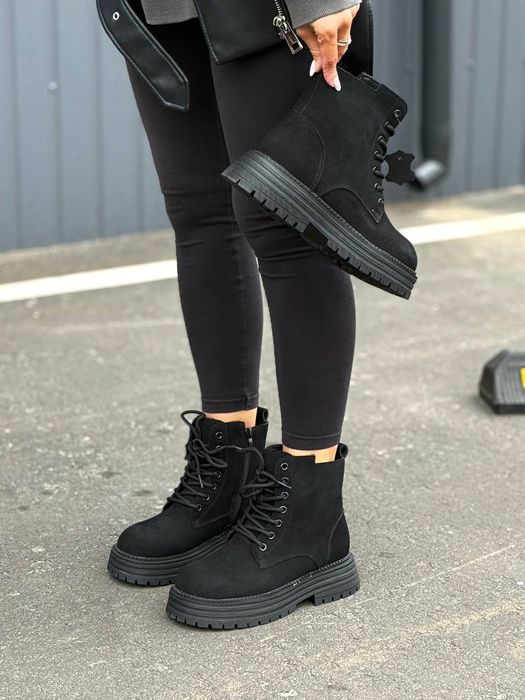 Женские Зимние Ботинки на меху, ботинки зимние, жіночі черевики