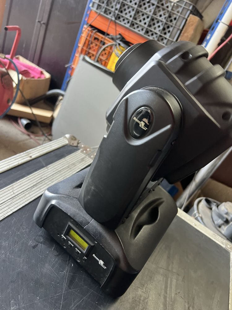 Case com 2 moving head spot led