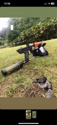 10 armas de paintball como novas