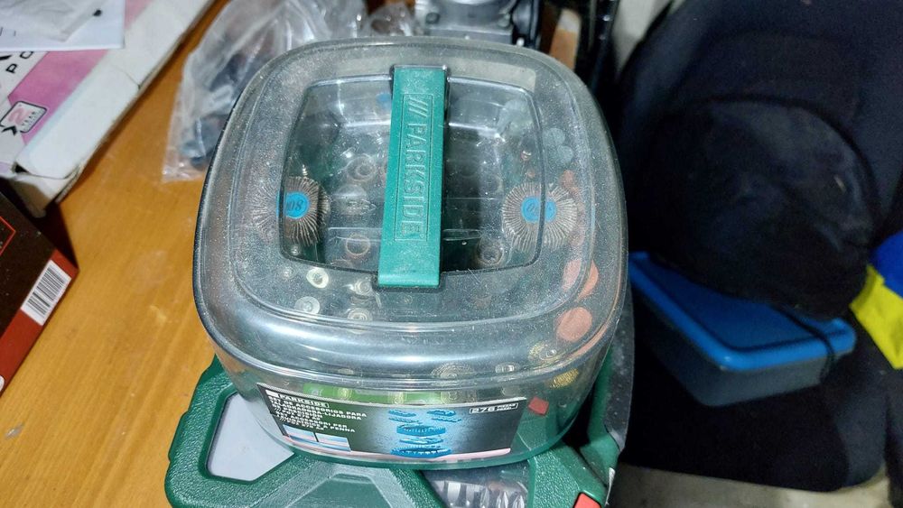 Dremel Parkside PFBS 160 B2 com acessórios PDZ 276 A2