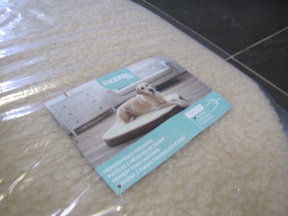 Legowisko dla psa owalne pianka memory