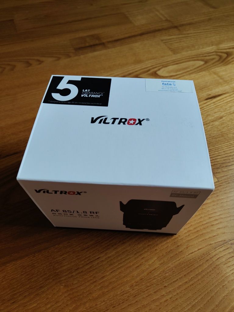 Viltrox AF 85/1.8 do Canon RF