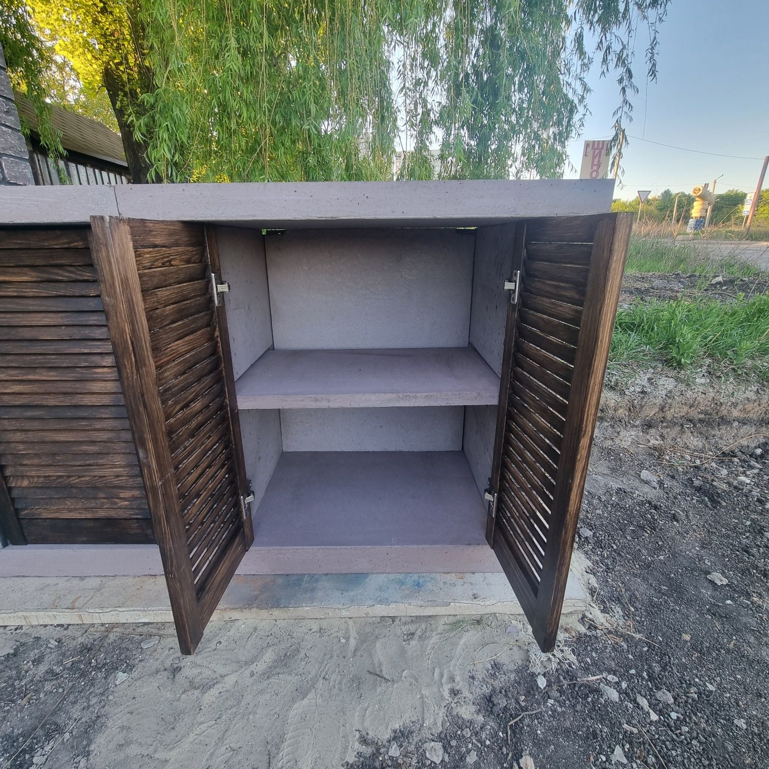Уличный камин - барбекю XL