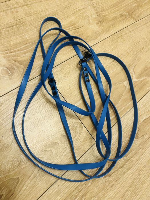 Smycz biothane accdog niebieska 4m 12mm