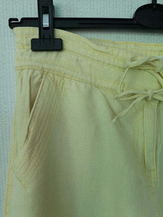 Spodnie na lato len Next 12 lniane