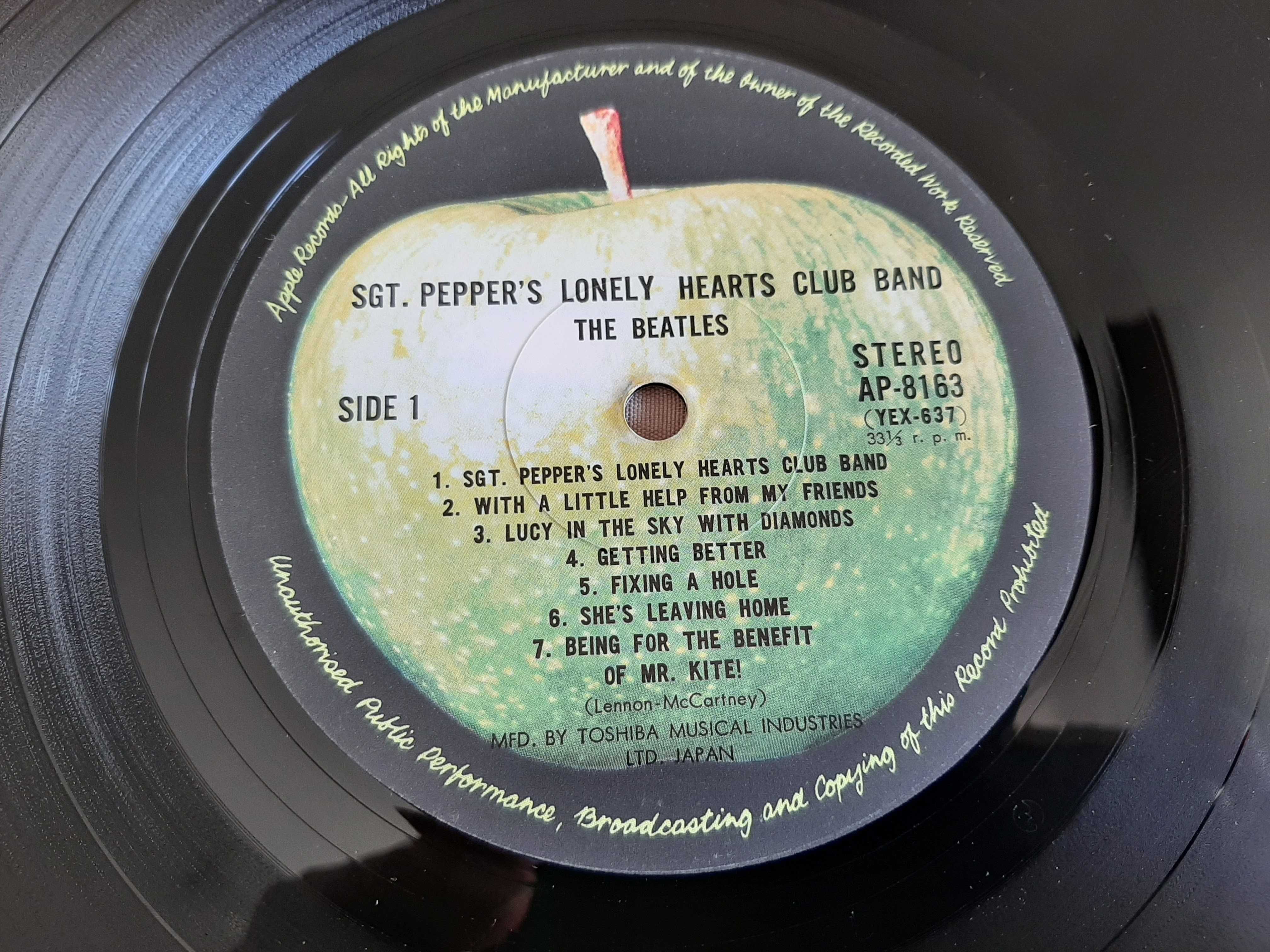 The Beatles - Sgt. Pepper`s Lonely Hearts Club - Japão - Vinil LP