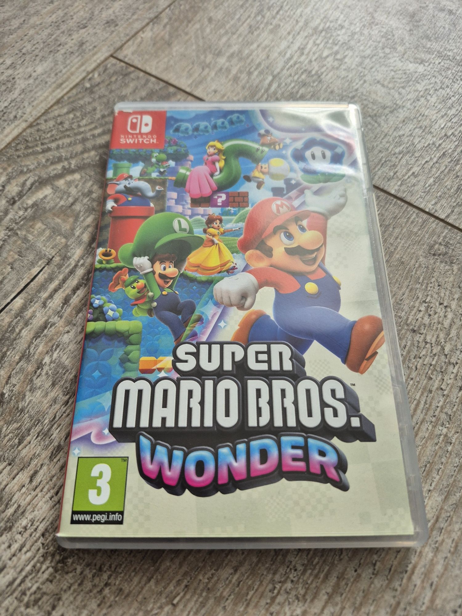 Super Mario Bros Wonder Nintendo Switch stan bdb