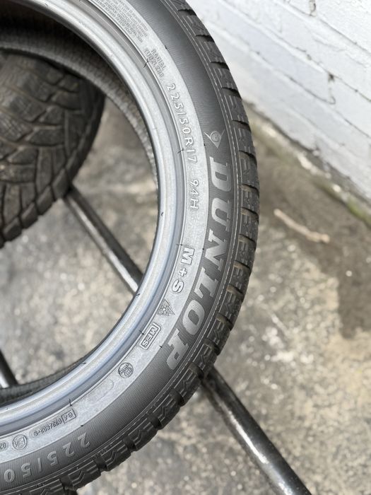 Топова шина‼️Dunlop WinterSport M3 94Н 225/50 r17 9мм 2022рік