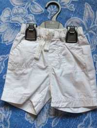 белые шорты mothercare 6-9m