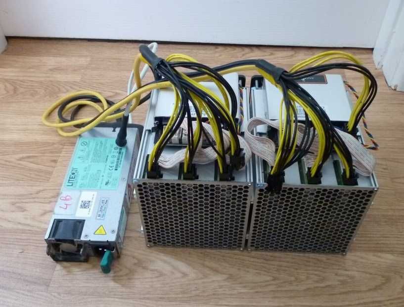 2x Bitmain Antminer Z9 mini, com Fonte 1500w