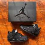 Jordan4Air4RetroBlack CatUnisexTrampki R.43