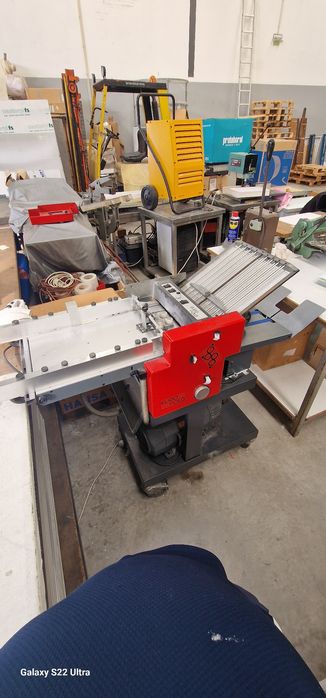 Maquina de picutar e dobrar eurofolding