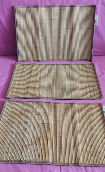 Бамбукові коврики-салфетки