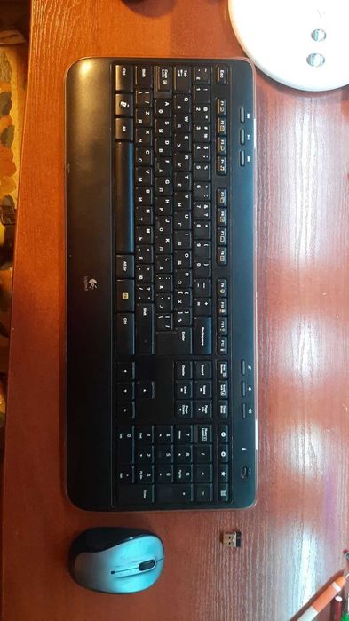 Комплект клавиатура logitech k520 + мышка Logitech M325