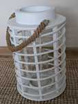 Latarnia lampion drewniany wys. 33 cm
