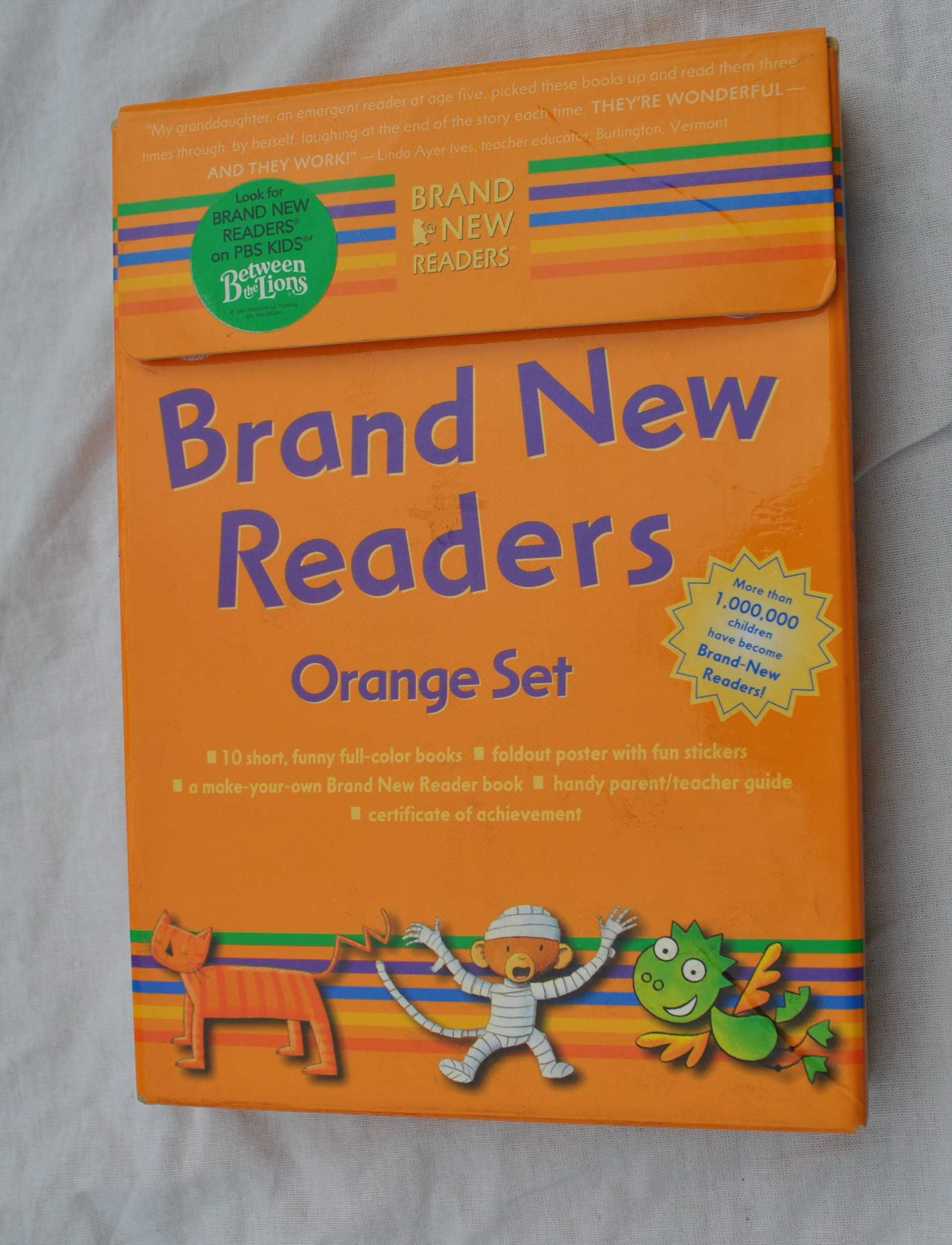 Brand New Readers - Orange Set - książeczki do nauki angielskiego