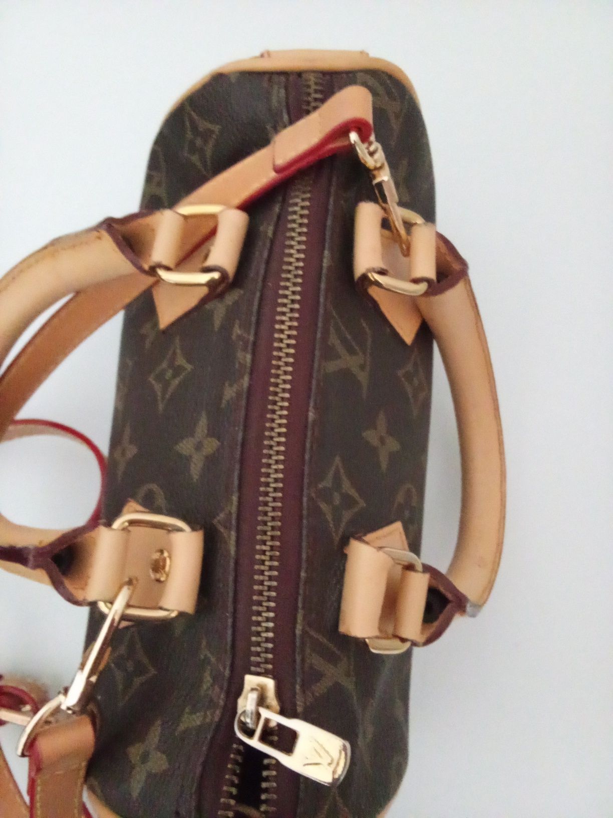 Louis Vuitton mala torebka kuferek skora